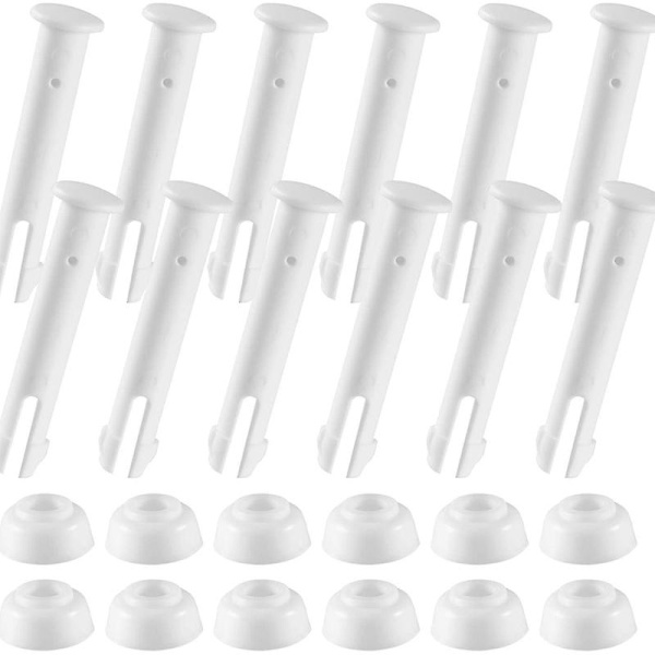 20st Abs Pool Ledstift 6cm236in Cap Set Tätningar För Intex Pool Ersättningsdelar 28270-28273