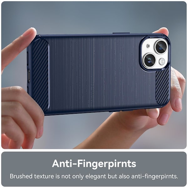 TPU phone case för iPhone 15 Plus Blue