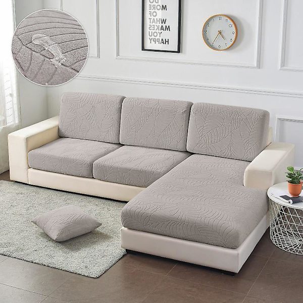 Vattentät cover för vardagsrum Stretch jacquard sofföverdrag Billig sofföverdrag Delikat sofföverdrag för hem Hotell C 2RD(95-135cm) 09