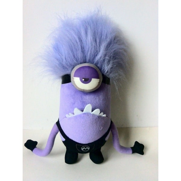 Minions Collection Despicable Me Purple Plush Toy Doll G One-eyes