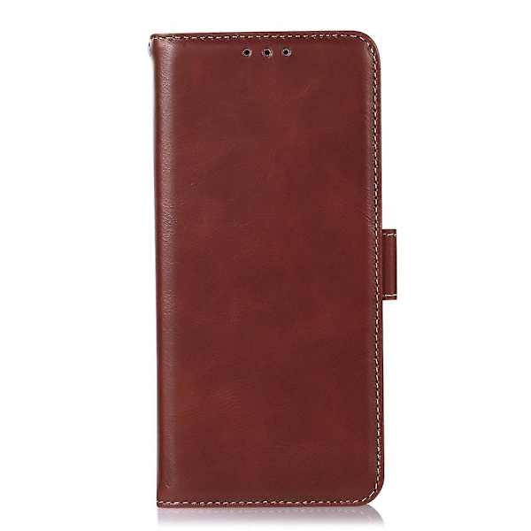 Crazy Horse Case för iPhone 15 Brown