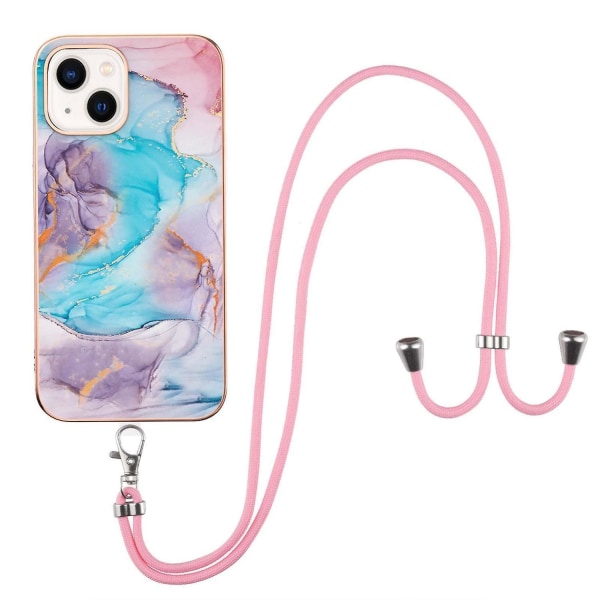 IMD TPU case med halsband för iPhone 15 Multicolor none