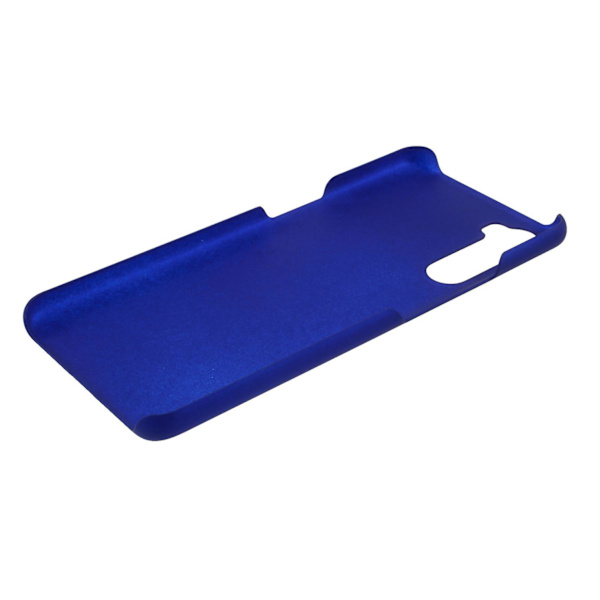 Gummierat hårt Pc- phone case till Oneplus Nord Blue