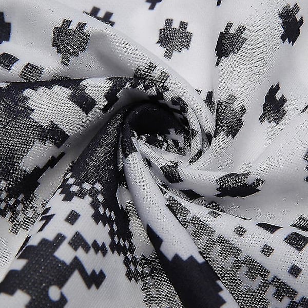 Dam långärmad tröja Jumper Xmas Elk Print Top Black M