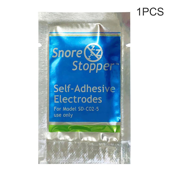 Självhäftande elektroder Ersättningsdyna för intelligent snarkstoppare Infraröd strålning detekterar armband 1 pcs