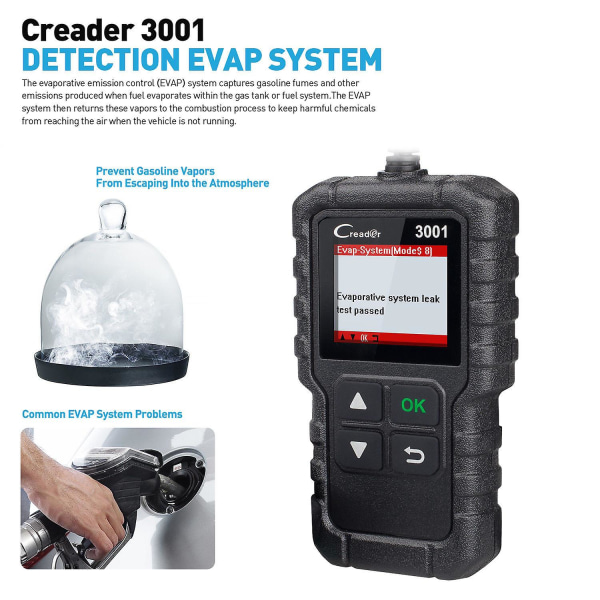 Starta X431 Cr3001 Auto Full Obd2 Obdii Code Reader Scanner Creader 3001 Black none