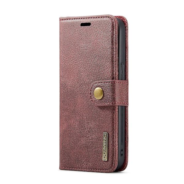 Crazy Horse Case för iPhone 15 Red
