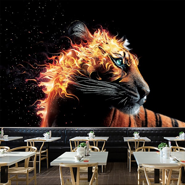 Cool Tiger Tapestry m 1150CM*130CM-12
