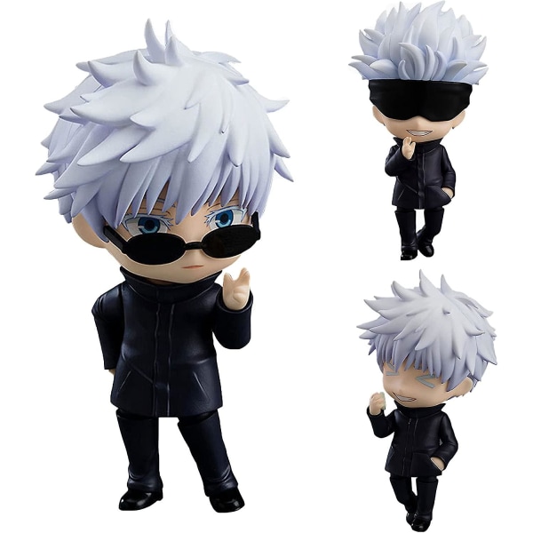 Anime Gojo Satoru Figur Q Version Action Figur Leksaker Staty Desktop Ornaments Samlarpresent null none