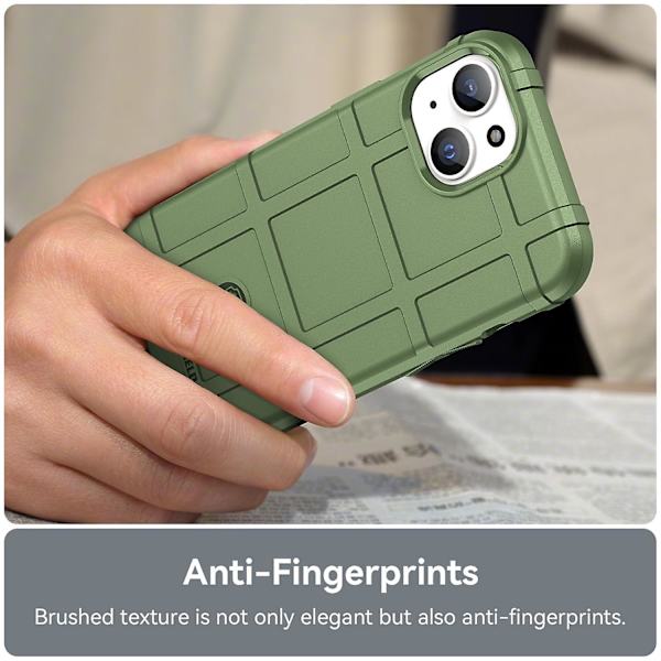 TPU phone case för iPhone 15 Green