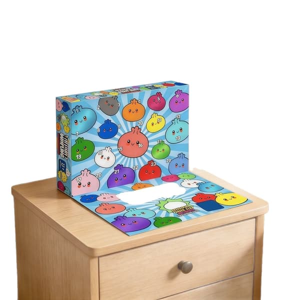 Puslespil til voksne dekompressionslegetøj mystisk dumplingpose Fidget Squishy kalender blind boks 5