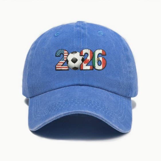 2026 USA Canada Mexico verdenscup vasket trykt baseballcaps for kvinner utendørs solhatt for menn Baolan-E model adjustable size