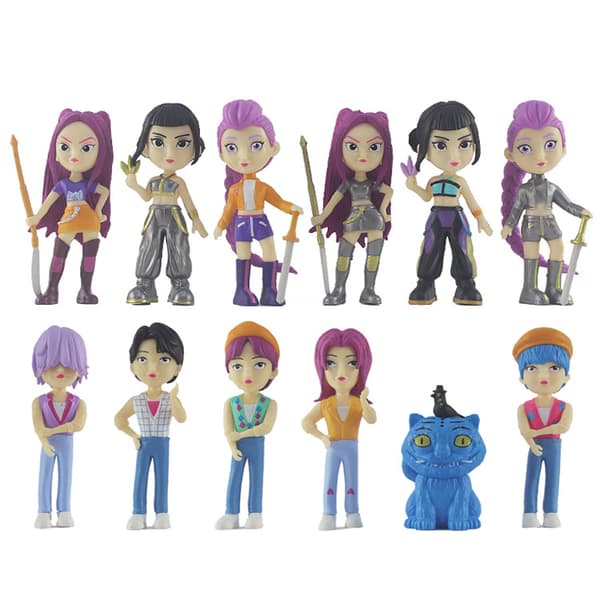Devil Hunting Herrtrupp Damtrupp Dockor Handgjorda Leksaker 6 Presentförpackningar 6 men's blind boxes