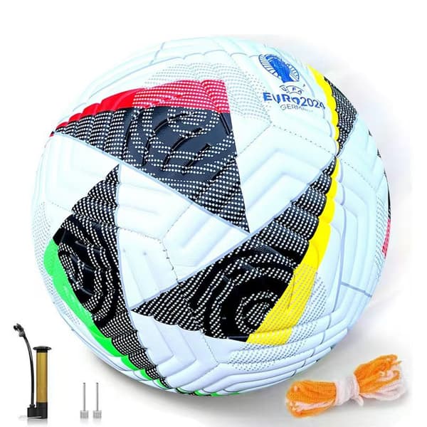 Samme model maskinsyet fodbold til EM 5 elev træningsfodbold 24 European Cup 12 pieces Ball needle, mesh bag, air pump