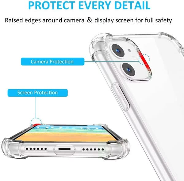 iPhone 12 - Extra Shockproof Transparent Case