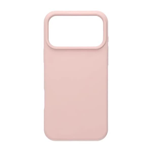 Mobilcover Blød Silikone til iPhone 17 Pro Max - Sandrosa Pink