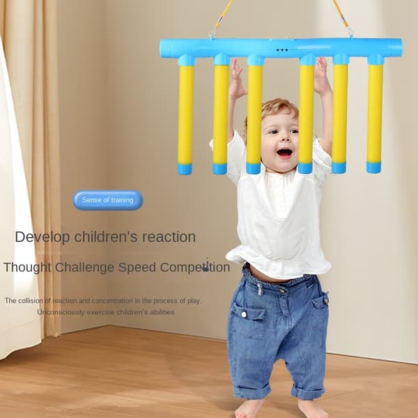 Koncentrationsplockspinnemaskin för barn, sensorisk integrationsträningsutrustning, interaktiva leksaker för föräldrar och barn Blue USB charging version