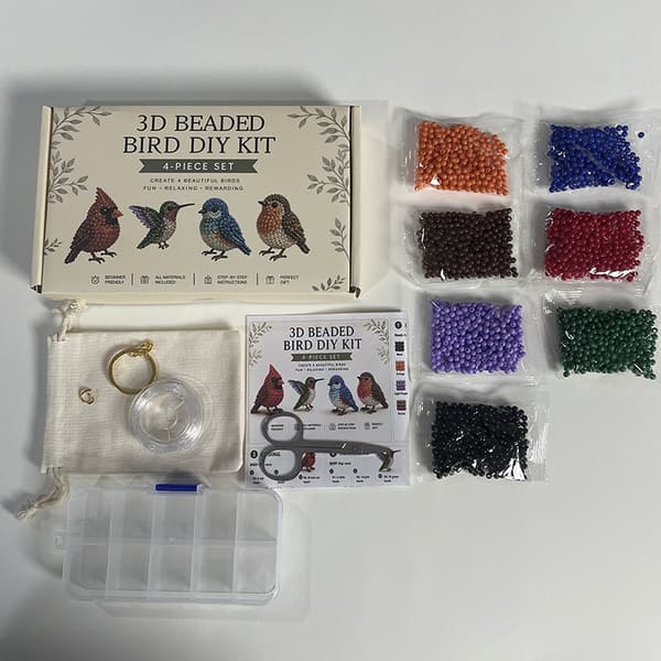 3D Perledyrssæt, Lille 3D Perledyr DIY Sæt Dwarf D