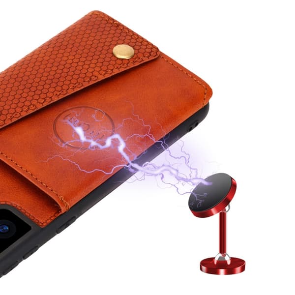 Samsung Galaxy S25 Plus Fodral med kortplats och magnet
