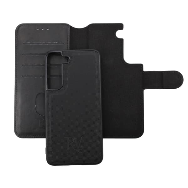 Samsung Galaxy S22 Plånboksfodral Magnet Rvelon - Svart Svart