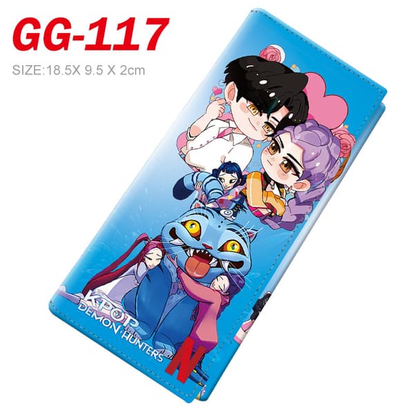 KPOP Monster Hunt Monster Language Hatsune Miku Studentplånbok red