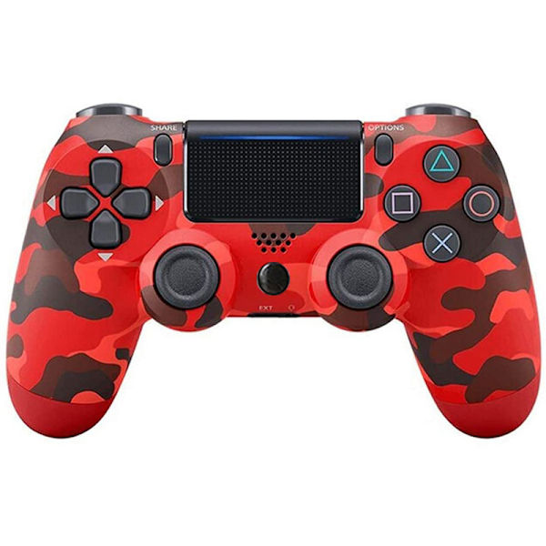 P4 trådløs Bluetooth-controller dobbeltmotor dobbeltvibration P4-gamecontroller amerikansk version europæisk version white