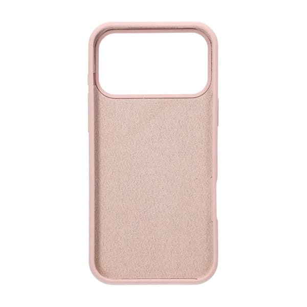 Mobilcover Blød Silikone til iPhone 17 Pro Max - Sandrosa Pink