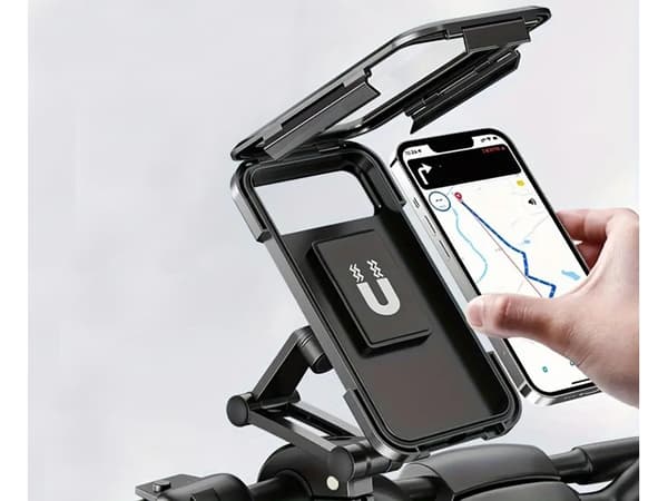 Pyörän puhelinteline 360° - Vedenkestävä ja lukittava