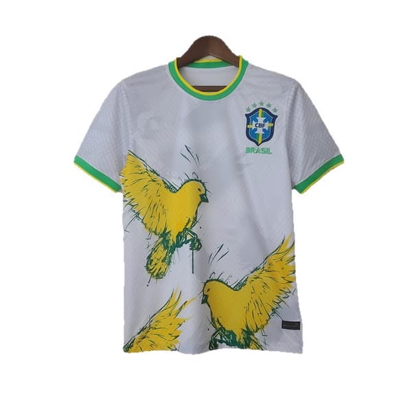 Thailändsk version tröja Inter Milan Barcelona Arsenal AC Tottenham Brasilien specialutgåva fanversion thailändsk version topp 2425巴西RS金色特别版 M