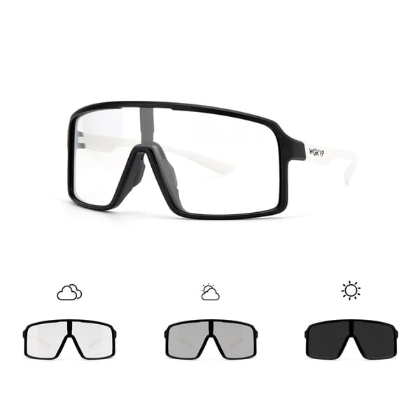 Tuulenpitävät urheilulasit UV-suojalla pyöräilyyn C9 Deep Blue+Black