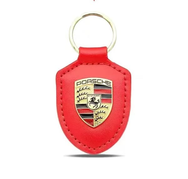 [LCS]Porsche Nyckelring C Röd Röd Red