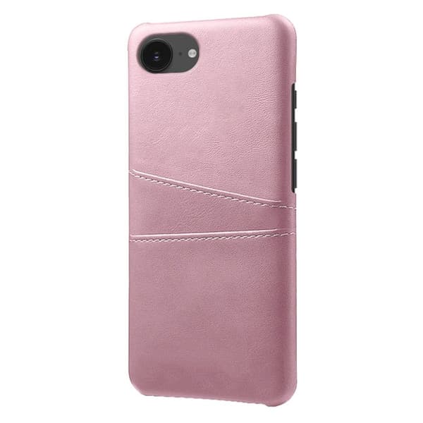 Kortholder iPhone 16e deksel mobildeksel uttak lader hodetelefoner - Brun iPhone 16e Brun