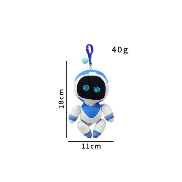 Astro Bot Rescue Plan -pehmolelu, luova pehmonukkelelu Hanging Robot Independent compression packaging