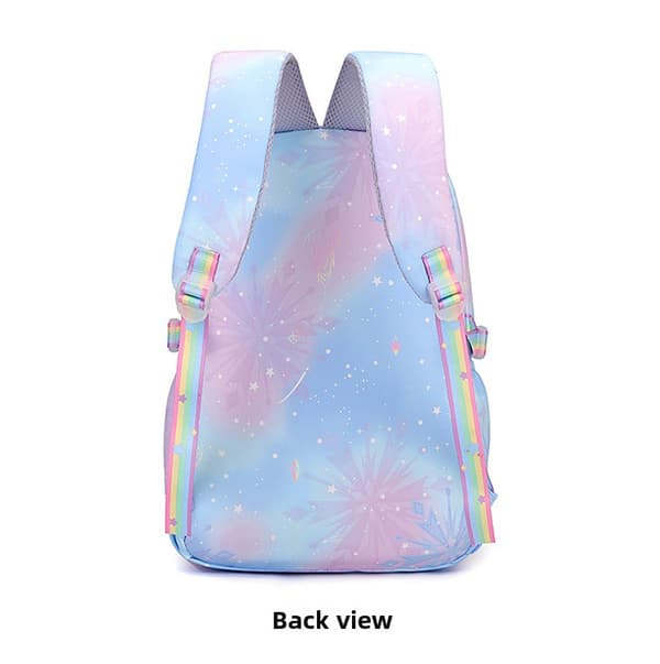 Monster Hunt tryckt studentryggsäck KPop stor kapacitet studentryggsäck Purple 3 44*30*22cm