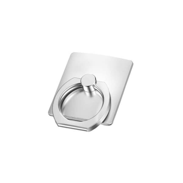 Telefonringholder 360° rotation til mobiler/tablets universal - sølvrosa Rosa