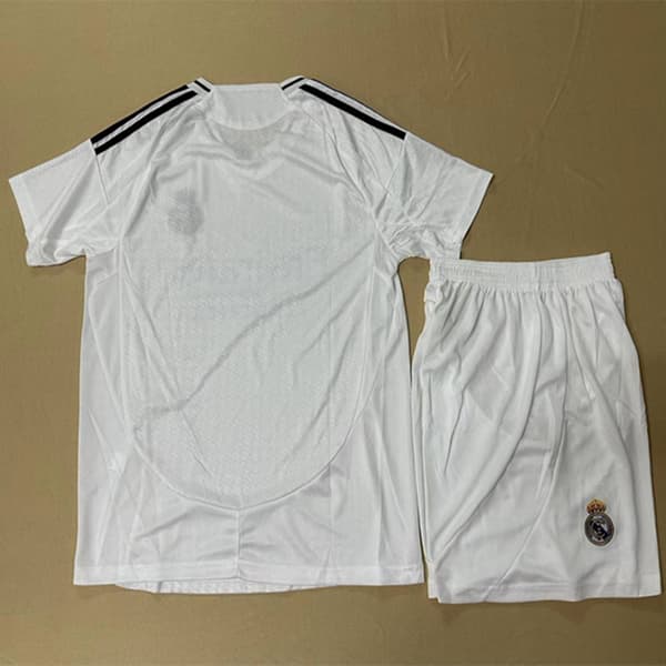 25-26 Jalkapallopaita Real Madrid Vieras Lyhythihainen White 2425 M