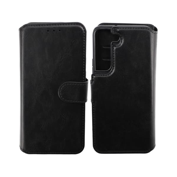 Samsung Galaxy S22 Lompakkokotelo Magneetti Rvelon - Musta Musta