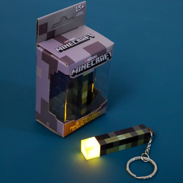 My World Soihdun Avaimenperä Riipus MC Oheislaite Mini Soihtu Key chain pendant 2