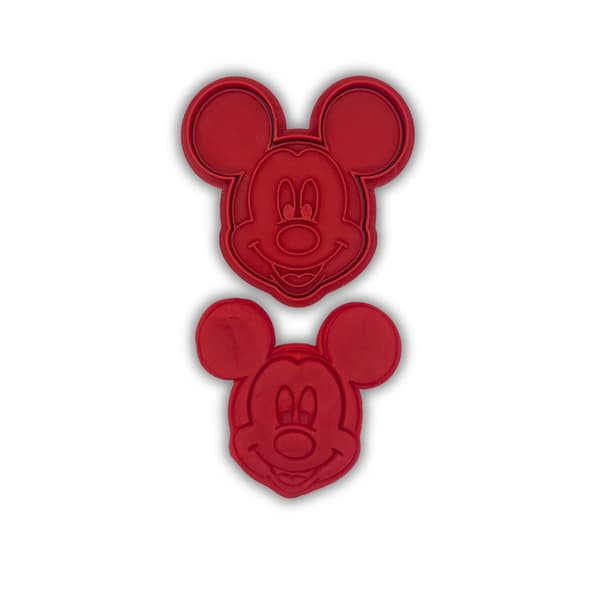 Mikke Mus kakeformer baking Minnie Donald Daisy Rød M