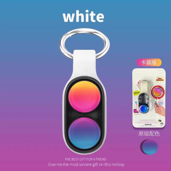 2 nye, rare og kjedelige dekompresjonsleker Blue keychain [plug-in version]_2