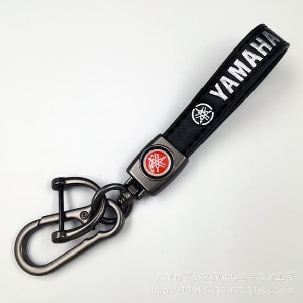 Bil nøglering, bil emblem, metal nøglering Yamaha Gun colored hardware