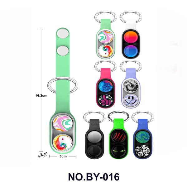 2 nye, rare og kjedelige dekompresjonsleker Blue keychain [bagged]_2