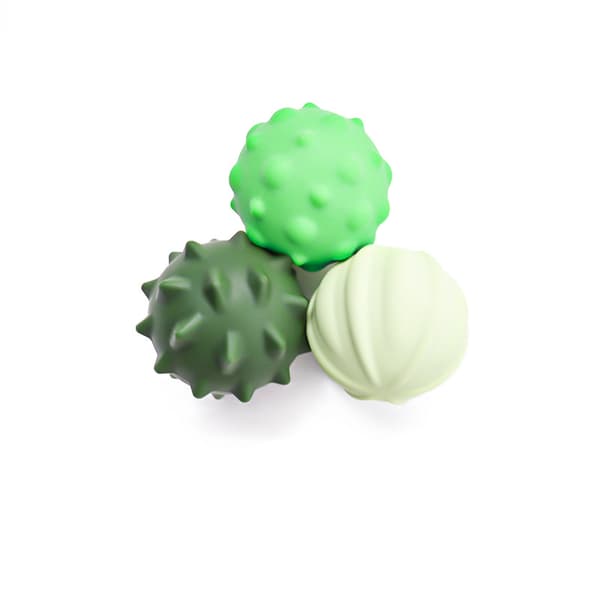 Sensorisk magnetisk boll i silikon Ny konstig elastisk magnetisk sensorisk leksak Dekompressionsmagnetisk sensorisk boll 2 uppsättningar Large green series