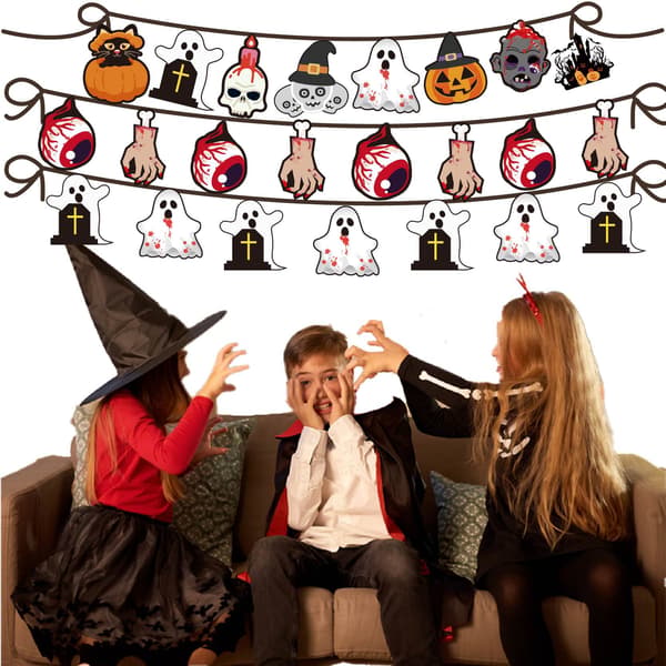Halloween-lippujuhlakoristeet Alien Flag ABC Style