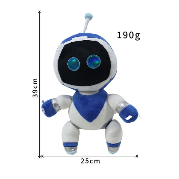 Astro Bot Rescue Plan -pehmolelu, luova pehmonukkelelu robot head Independent compression packaging