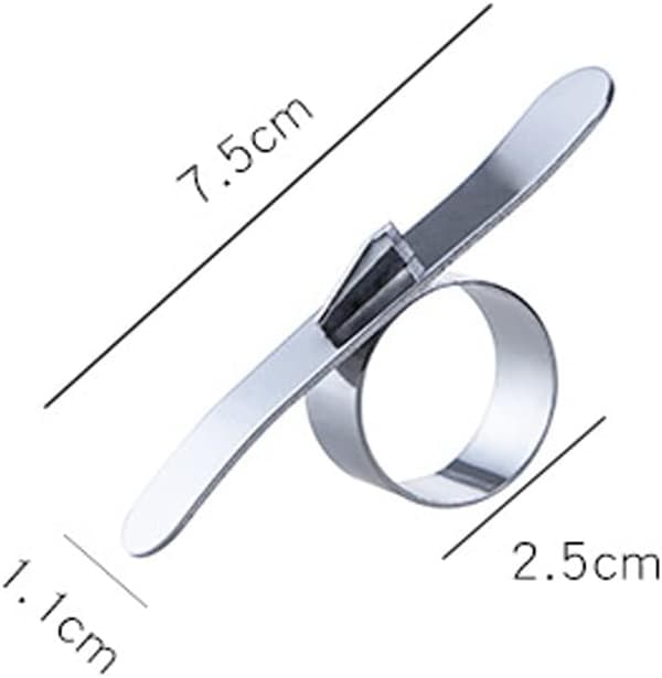 Orange Peeler, 4 Pcs 2-Pack Stainless Steel Orange Peeler Tool Portable Kitchen Gadget for Lemon and Shaddock Fruit Peeler