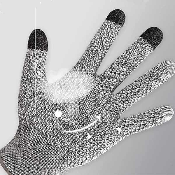 Skärskyddshandskar klass 5 grey one size fits all