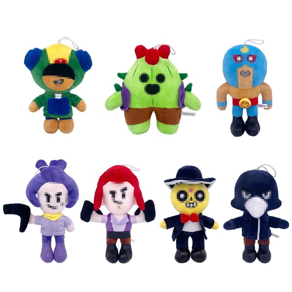 Mjukdjur Spike docka El Primo Basic packaging