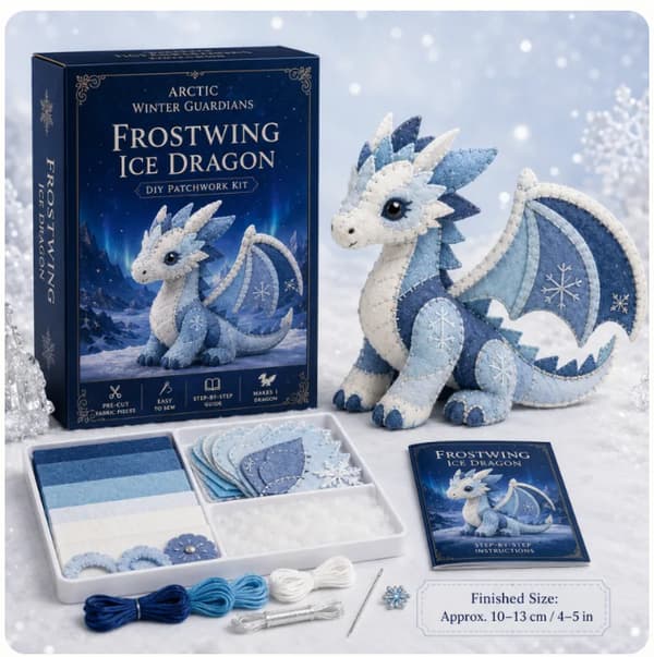 Frost havglas stil perle dekoration jule blind boks akryl drage vedhæng Witch Hunter Blind Box (PVC 3D)