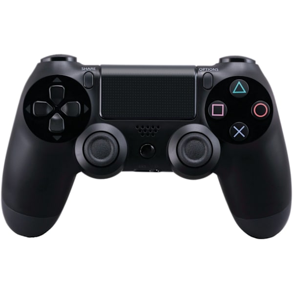 P4 trådløs Bluetooth-controller dobbeltmotor dobbeltvibration P4-gamecontroller amerikansk version europæisk version white